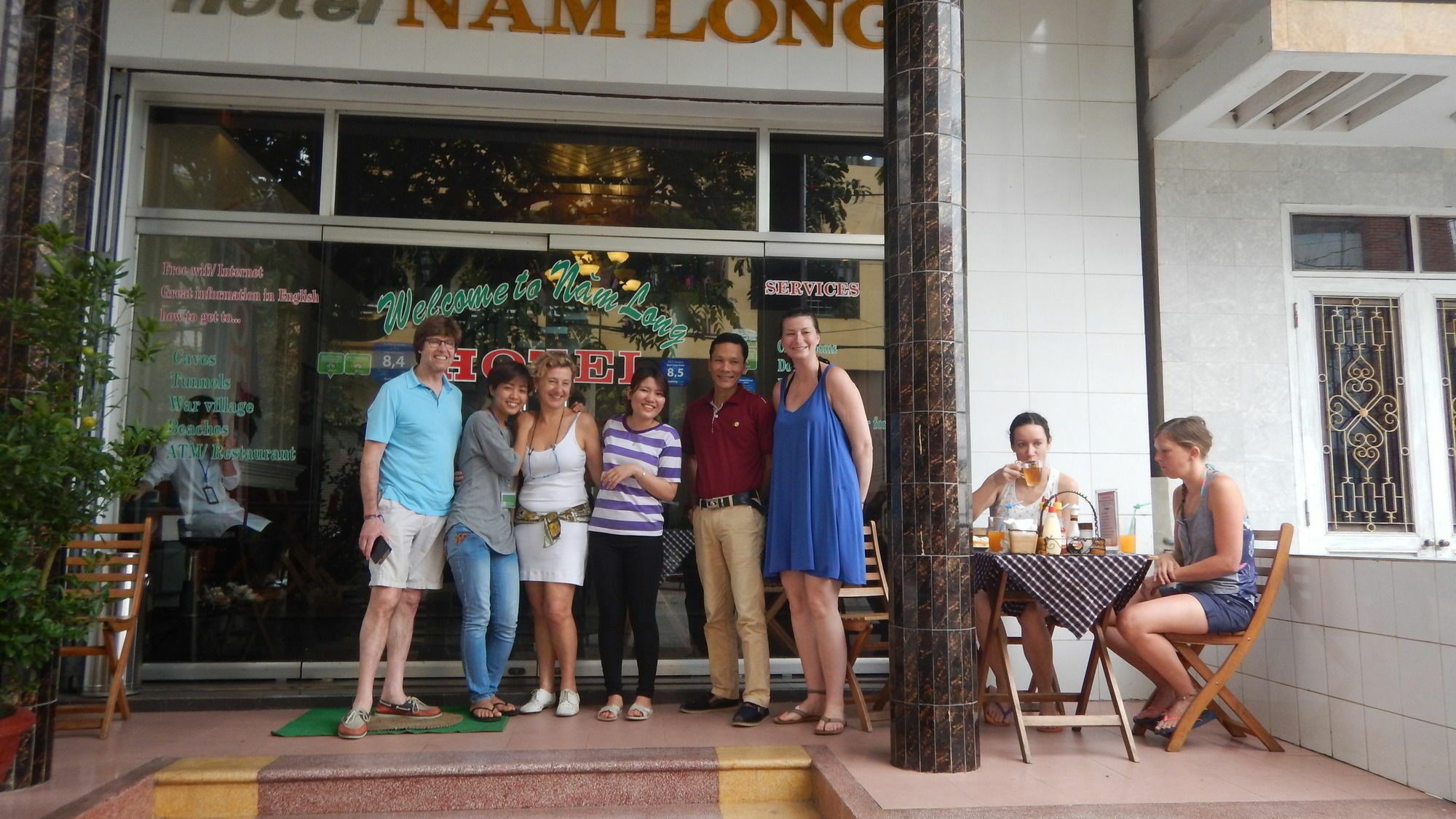 Nam Long Hotel Dong Hoi Exterior photo